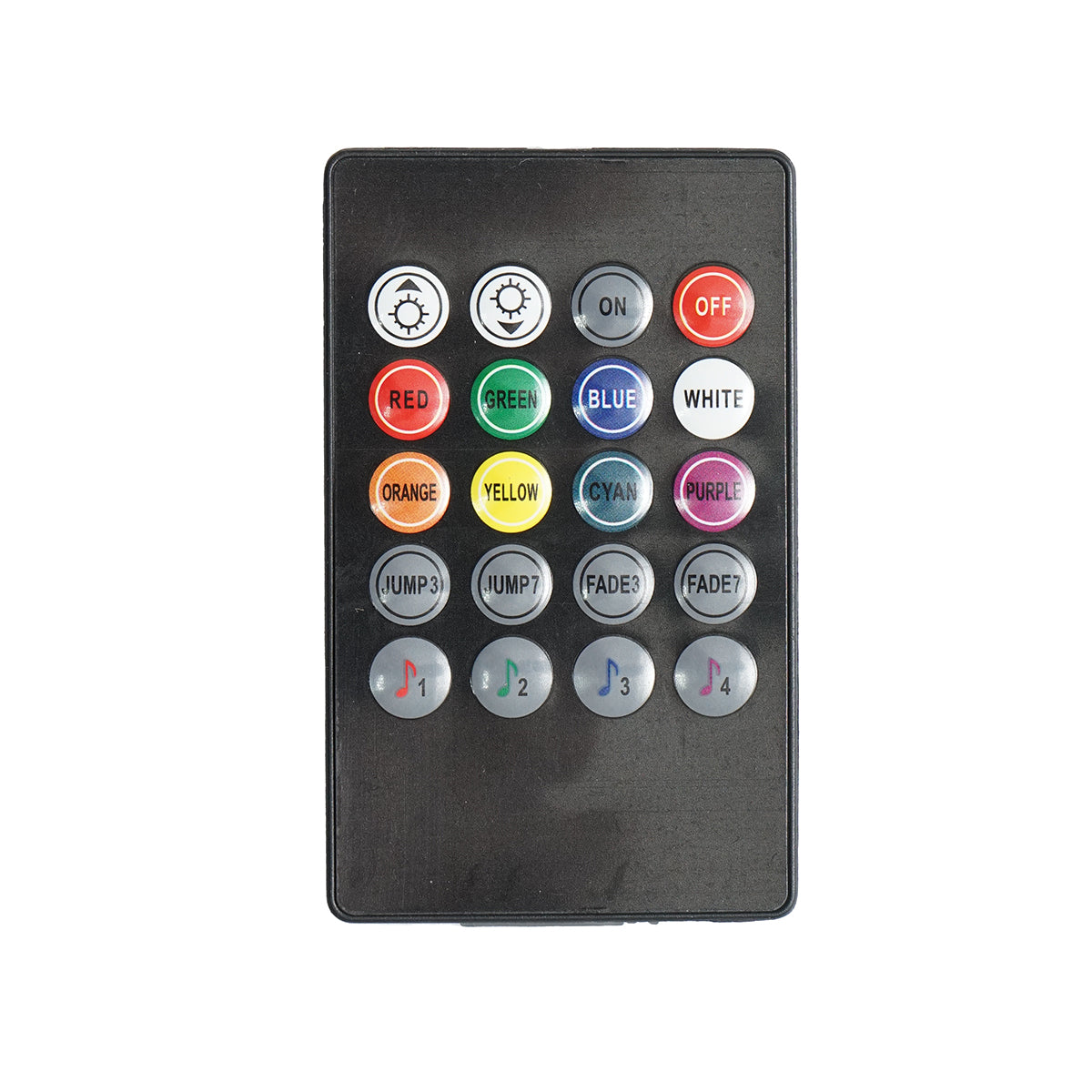 LED szalag autós környezeti fények 12V távirányítóval, zenei vezérléssel 4x267mm RGB Breckner Germany