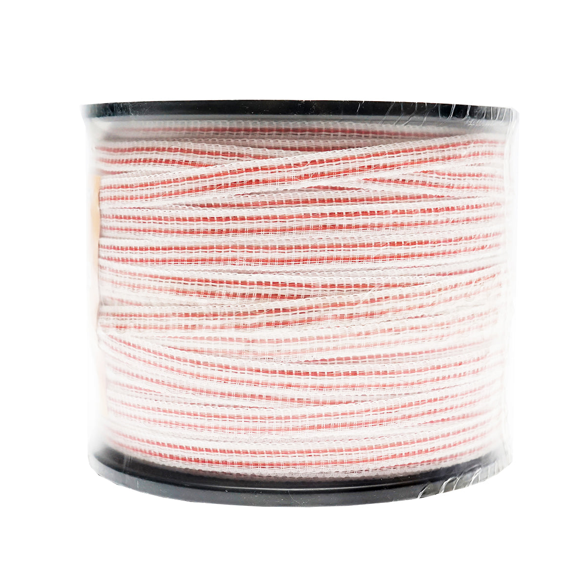 Piros-fehér 10mm fém betét 4x0.16mm SS, ellenállás 13 Ohm/m, 250m elektromos kerítés Thor