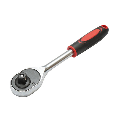 Breckner Germany 1/2 hajtómű gyorskioldású racsnis kulccsal, 8-32mm csőkulcsok és 8-19mm kombinált fix kulcsok, 37 részes készlet