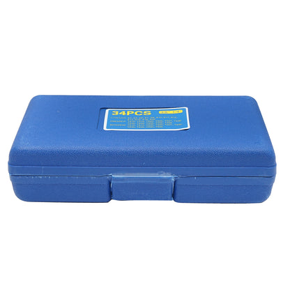 E-Torx csőkulcskészlet, bitprofil TX 34 darab Breckner Germany