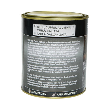 Breckner Germany 3 az 1-ben rozsdagátló zománc festék vörösesbarna fémhez 750g, közvetlenül a rozsdára, vízalapú