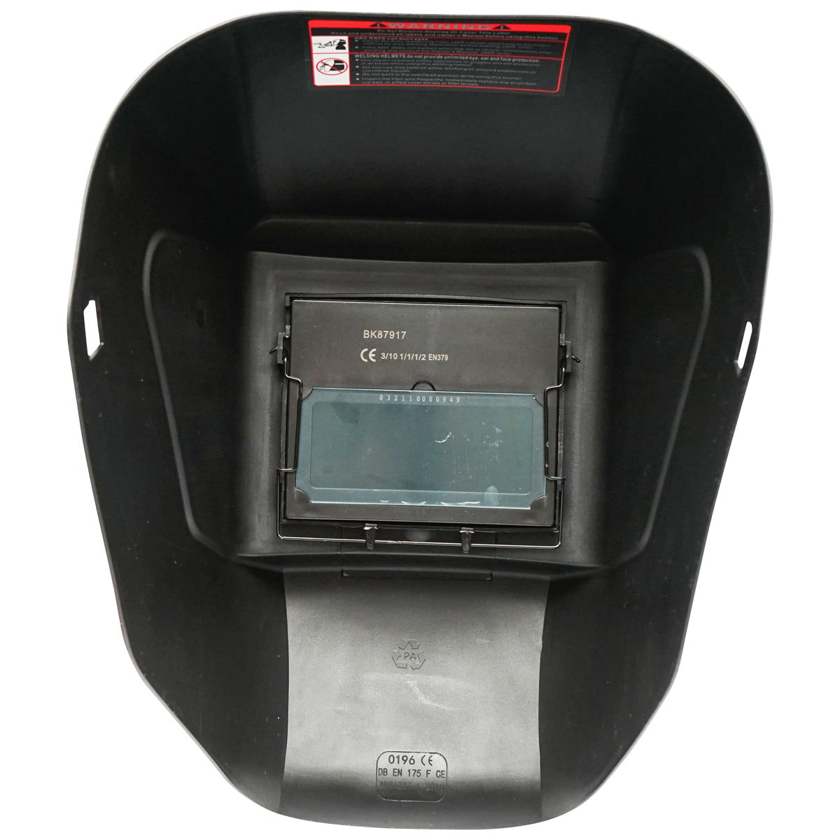 Breckner Germany automata hegesztőmaszk fekete kristályokkal