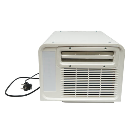 Hordozható légkondicionáló 2224 BTU, 280W, 220V fűtéssel, párátlanítással, szellőztetéssel, távirányítóval, hangutasítással, telepítőkészlet tartozék Breckner Germany