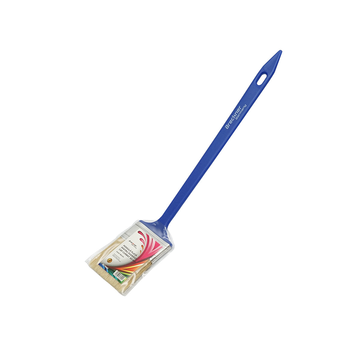 Ecset ezüst, hajlított fej 2,5 inch (63mm) Breckner Germany