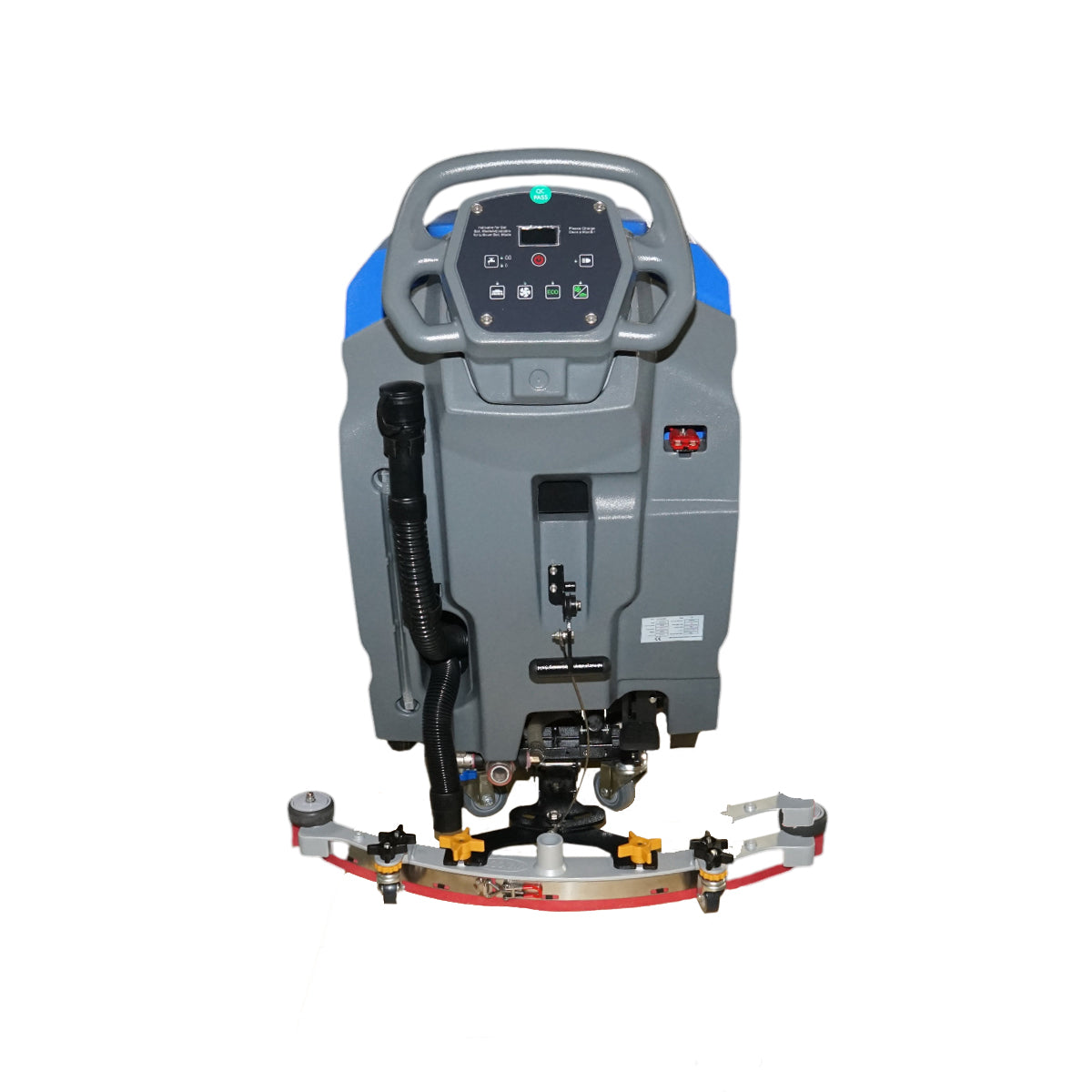 Ipari padlótisztító gép 24V/100Ah, 500W, kefe 510mm, vízlecsapó 850mm, termelékenység 2000 m²/h