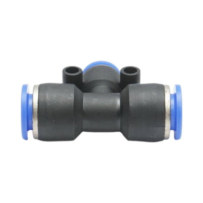 Gyors T csatlakozó redukció műanyag 10x8x10mm