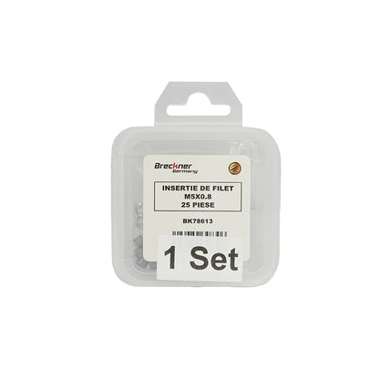 Spirálmenetes javítóbetét M5x0.8mm 25 db Breckner Germany