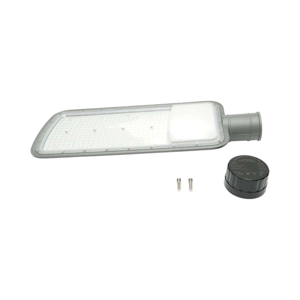 LED közúti világítólámpa 200W, 100-265V, 6500K, 24000lm oszlopra szerelhető 550x220x65mm IP65 Breckner Germany