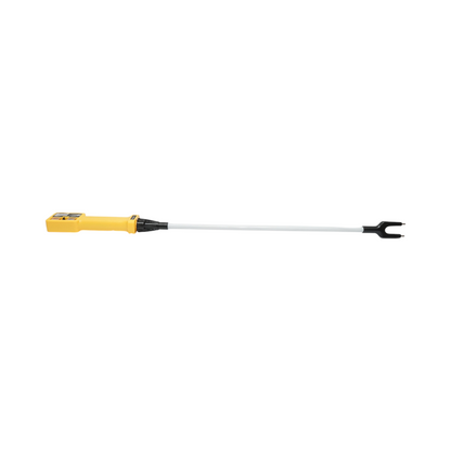 Professzionális elektromos állat-terelő bot 1100V akkumulátorral 8.4V, 2200mAh, LED lámpa, akkumulátor-kijelző, 80cm-es rúd