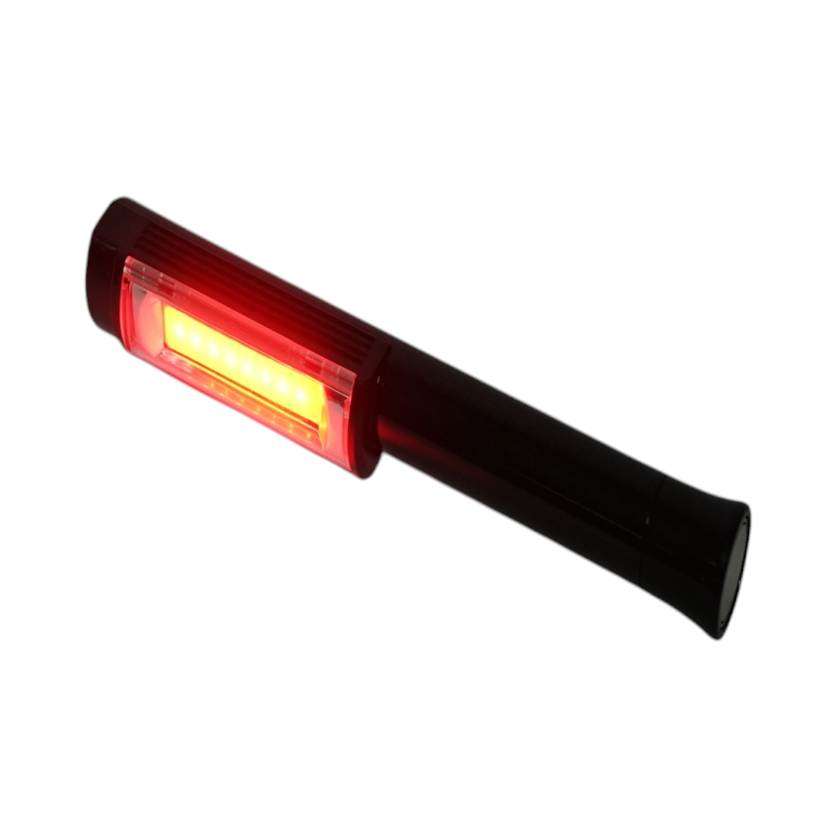 3W-os fehér/piros LED-es tollas munkalámpa mágnessel