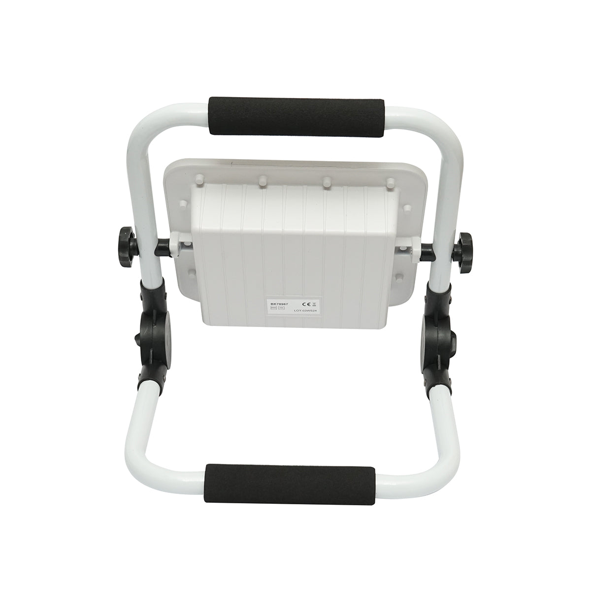 Hordozható LED munkalámpa 60W, 6500K, újratölthető akkumulátorral és IP65 IP65 állványkerettel