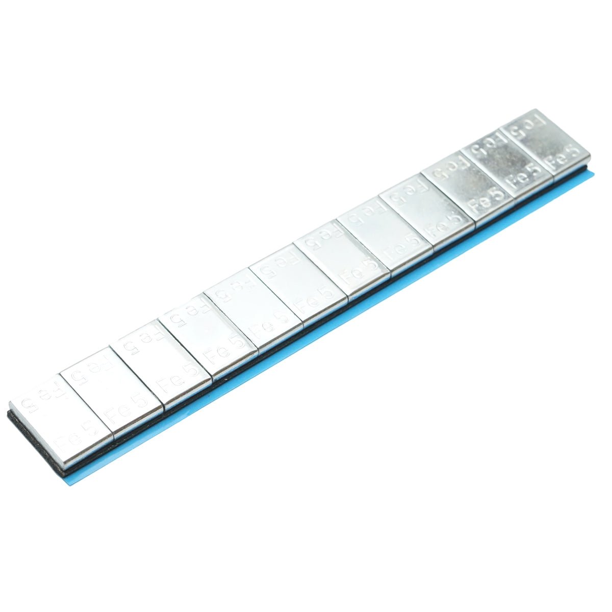 Fe 60g (5gx12 db) galvanizált öntapadós kerékkiegyenlítő Fe 60g (5gx12 db) 25 csík/doboz 25 csík/doboz