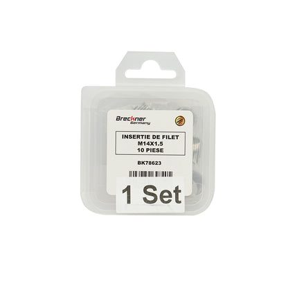 Spirálbetét menetjavításhoz M14x1,5mm 10 db Breckner Germany