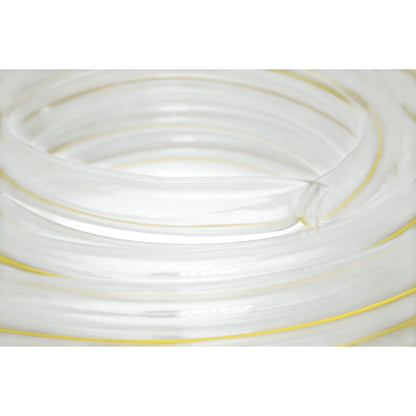 Átlátszó PVC kerti tömlő, slag, 1 inch (25mm), PN1 bar 50m/tekercs