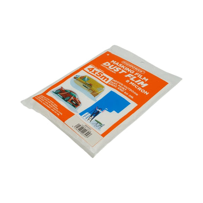 Védőfólia festéshez és festékezéshez 5x4m, 20mp, HDPE 8 mikron HighPower