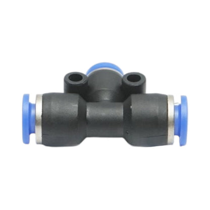 Gyors T csatlakozó redukció műanyag 6x4x6mm