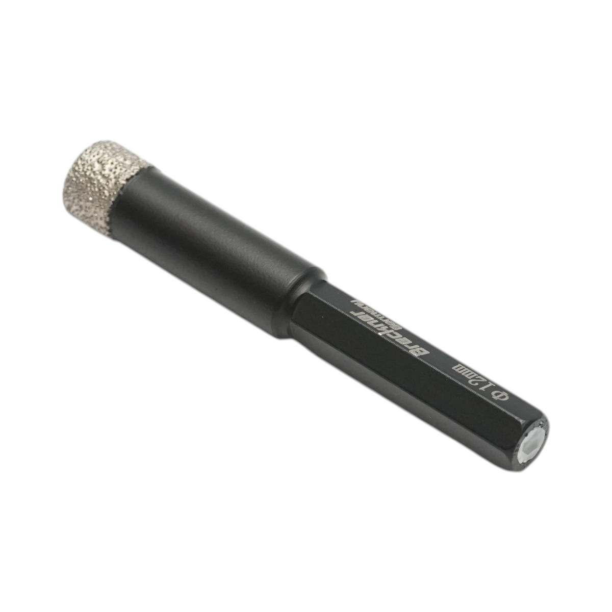 Gyémánt fúrófej 12x80mm, 1/4 hatszögletű befogás kerámialap, márvány, gránit Breckner Germany