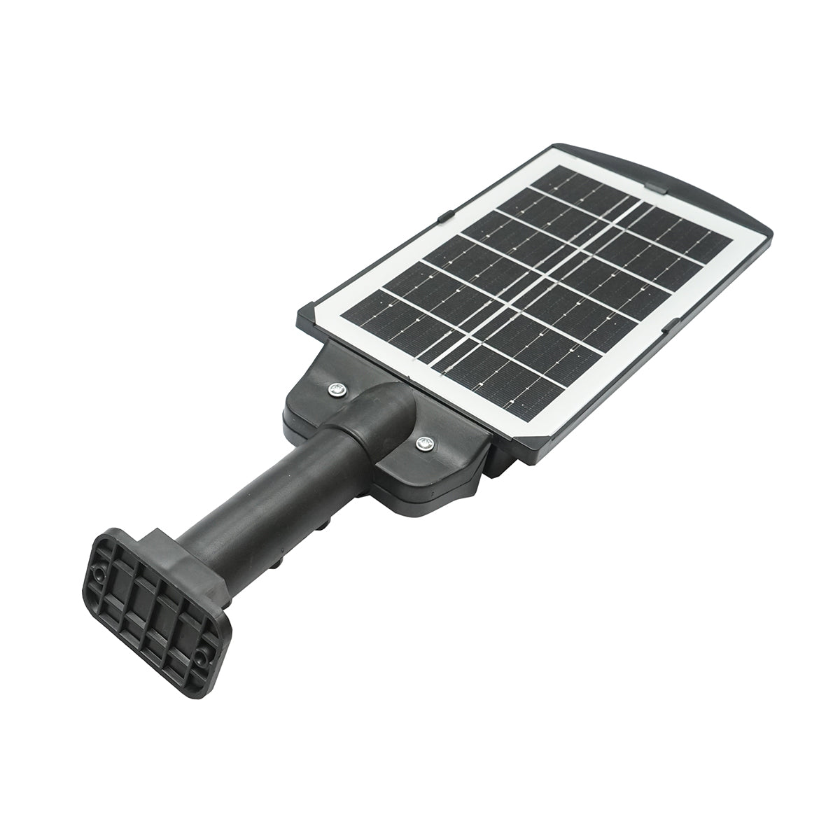 Napelemes LED utcai utcai lámpa 6500K 3W-os napelemmel, 18000mAh akkumulátorral, IP67 oszlopra szerelhető Breckner Germany
