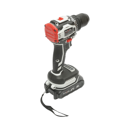 Fúró/csavarozó 2 lítium akkumulátorral 21V/1.5Ah, nyomaték 40Nm, 10mm-es tokmány, fordulatszám 1350rpm Breckner Germany
