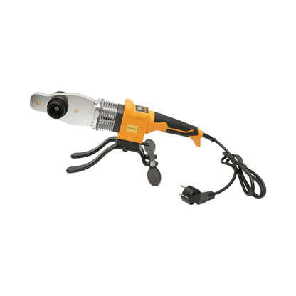 PPR 800W csőhegesztőgép készlet digitális kijelzővel 0-300°C, 6 serpenyő 20-63mm, 3 buborékos vízmérték, szintezőkerék, vágógép Breckner Germany
