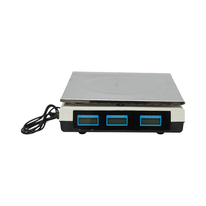 Elektronikus mérleg LCD kijelzővel max 40 kg 4V-os akkumulátorral Breckner Germany