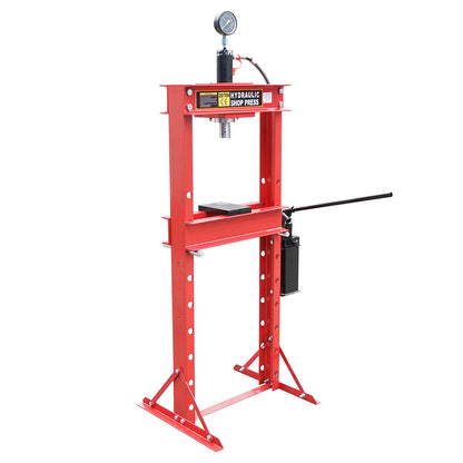 Hidraulikus prés 20T, állítható nyílás 0-820mm, dugattyú löket 0-150mm