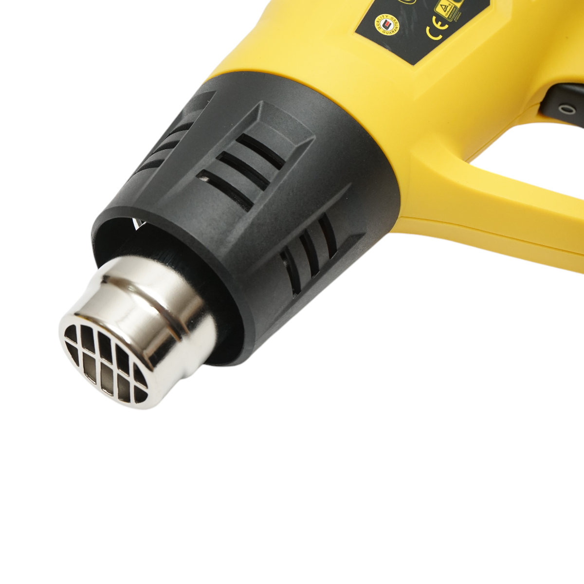 Forrólevegő pisztoly 2000W, 220V, 2 hőmérséklet beállítással 350-650°C Crownman