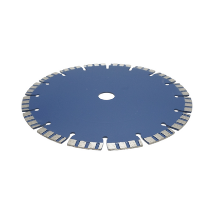 Turbo szegmentált gyémánttárcsa 230x22.23mm, szegmens 10mm vasbetonhoz, kemény kőhöz, burkolókhoz Breckner Germany