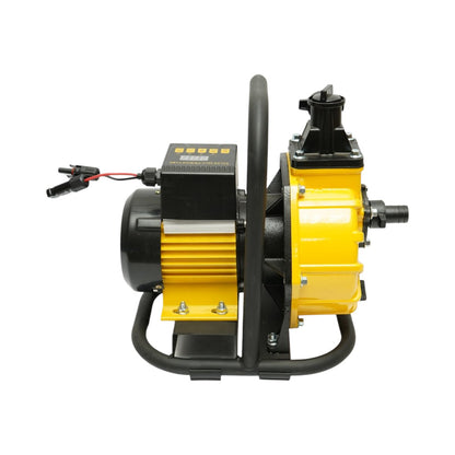 Napelemes önfelszívó automata booster vízpumpa 900W, 48-105V, 1 col, 6 m3/h teljesítmény, 8m szívómélység, 28m szivattyúzási magasság öntözéshez