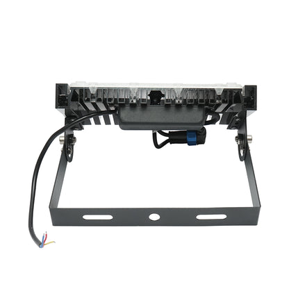 LED reflektor 100W, 220V, 6500K, IP67 fekete 410x380x155mm Breckner Germany