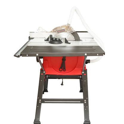 Körfűrész asztallal 1800 W, 220 V, 254 mm-es tárcsa, 0–45° vágási szög, 4500 fordulat/perc, 645 x 940 mm