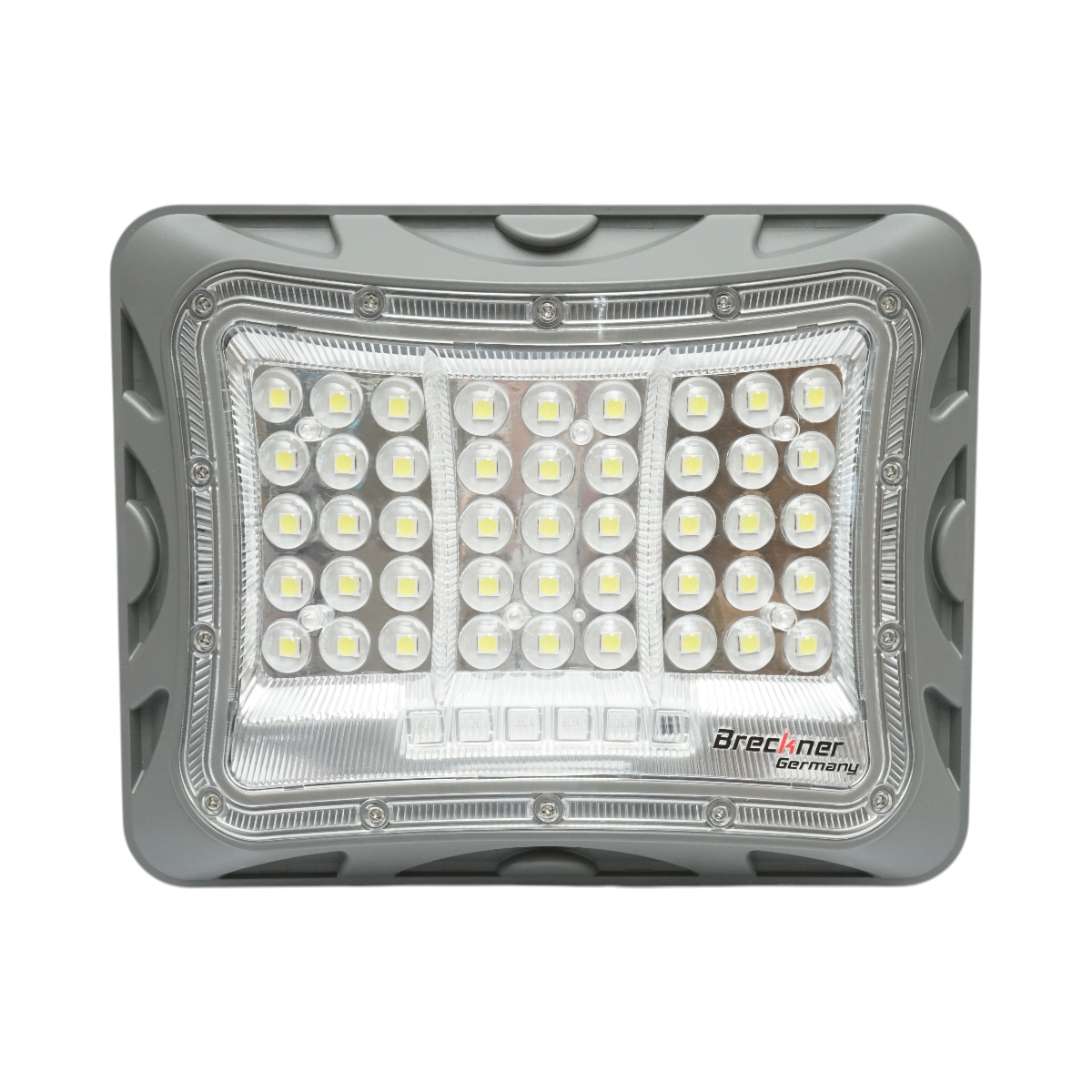 Lampa LED 6500K cu panou solar 10W, baterie LifePO4 3.2V/5000mAh si telecomanda IP65 Breckner Germany
