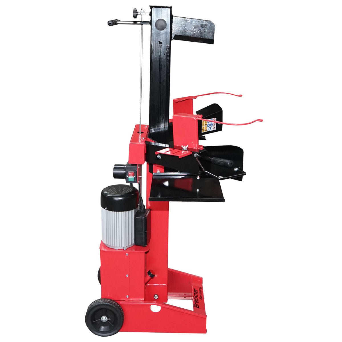 Függőleges faaprító 8T, 3kW 220V, rönkhossz 520mm, átmérő 350mm Breckner Germany