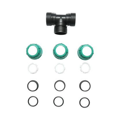 Egyenletes tömörítő cső D32x32x32mm, DN10 Bar öntözőrendszerekhez
