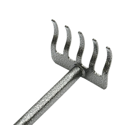 Crownman 5 fogas kerti gereblye szénacél 85x300mm, ergonomikus PP nyéllel