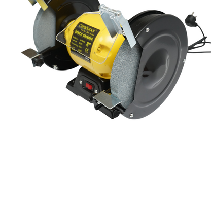 Padcsiszoló 400W, 220V, 200x20x16mm csiszolókorong, 2950rpm Crownman