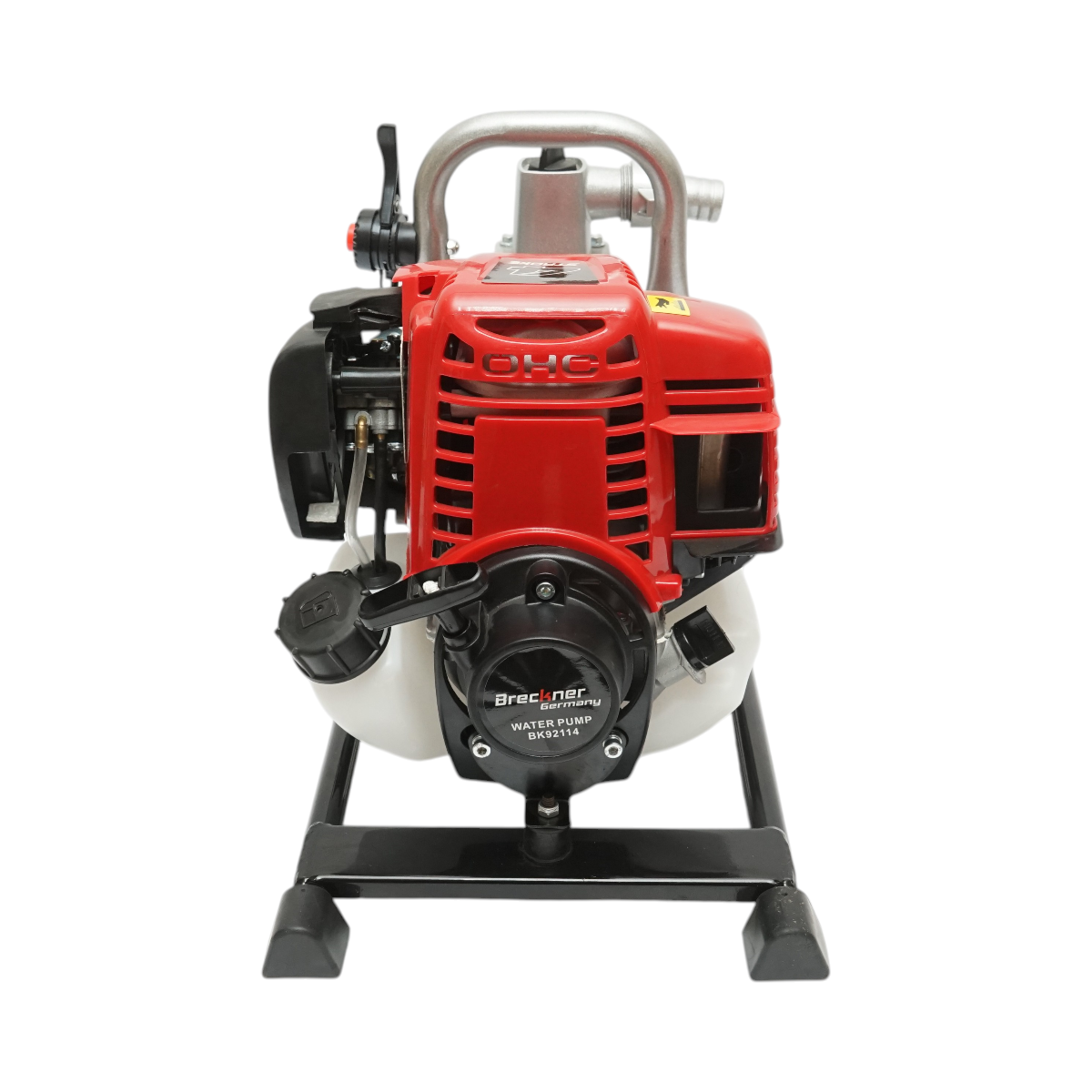 Benzinmotoros szivattyú 1.36CP, 4T 35.8cc, 1 col, teljesítmény 7m3/h, önfelszívó, szívómélység 7m, nyomómagasság 25m Breckner Germany