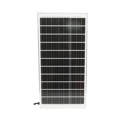 LED lámpa 2400lm, 6500K napelemes panellel 40W, LiFePO4 3.2V/30Ah akkumulátor, mozgásérzékelő és távirányító IP66 Breckner Germany
