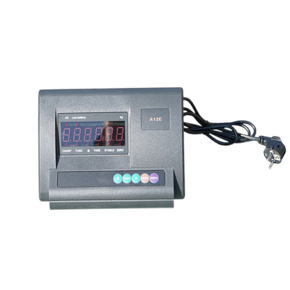 Elektronikus padlómérleg 5000kg, bordázott platform 150x150cm, 6V 4Ah akkumulátor, LED kijelző