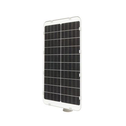 Napelemes LED-es közvilágítási lámpa 180W, 6500K, IP65, napelemmel, mozgásérzékelővel és oszlopra szerelhető Breckner Germany