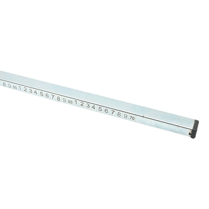 600 mm-es fém erdei mérőeszköz fa nyéllel