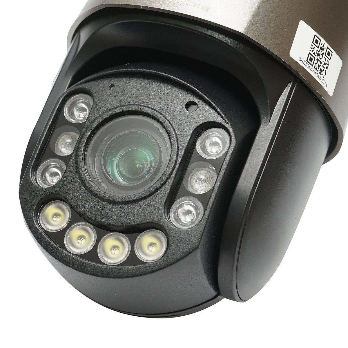6 MP-os kettős lencsés megfigyelő kamera, WIFI P2P, 360 PTZ forgatható mozgásérzékelővel, szirénával, emberfelismerő funkcióval és iCSee alkalmazással