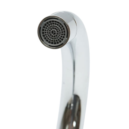 Konyhai mosogató csap forgatható egykaros, kerámia patron, fényes króm