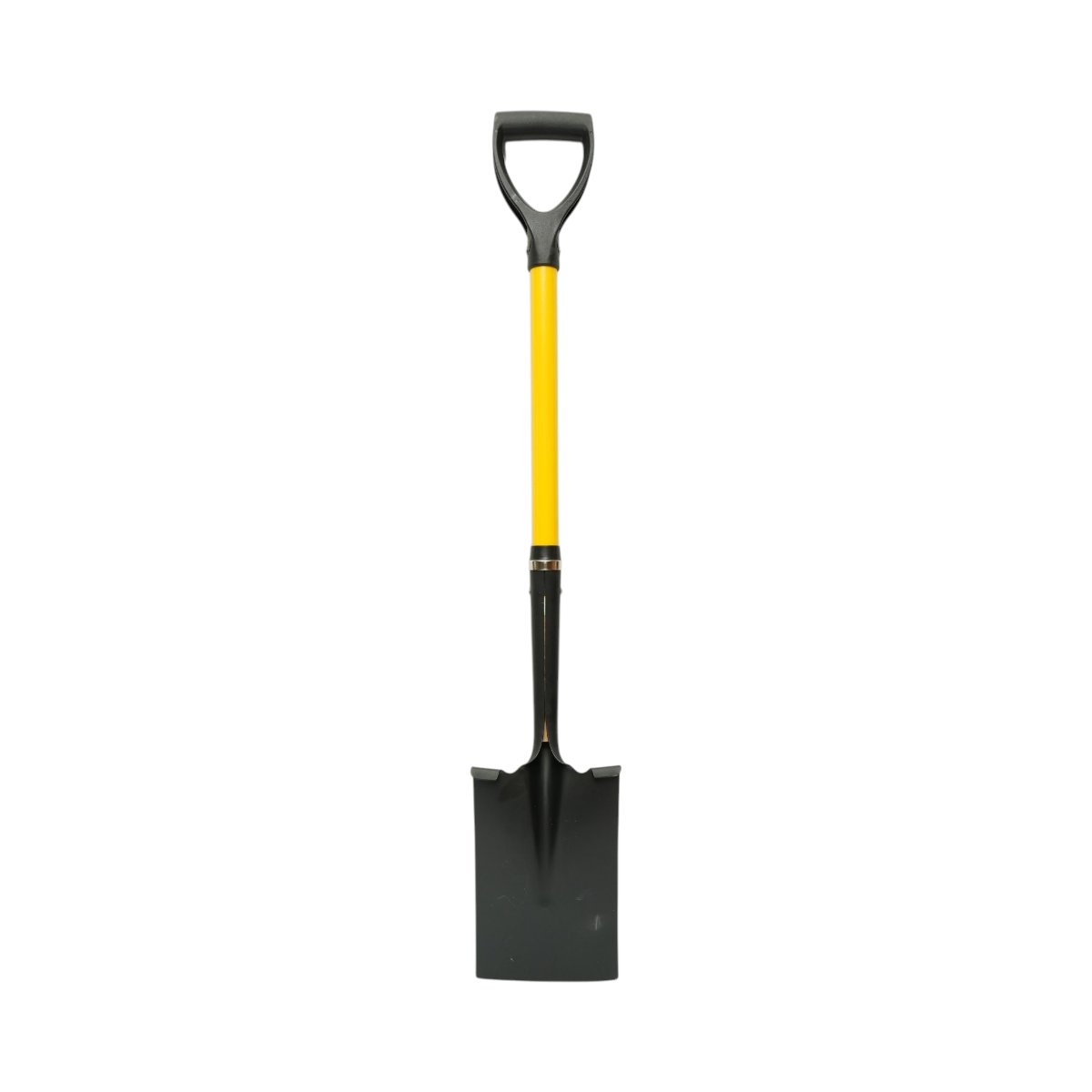 Crownman egyenes acél lapát 175x285x1020mm, üvegszál nyél D fogantyúval