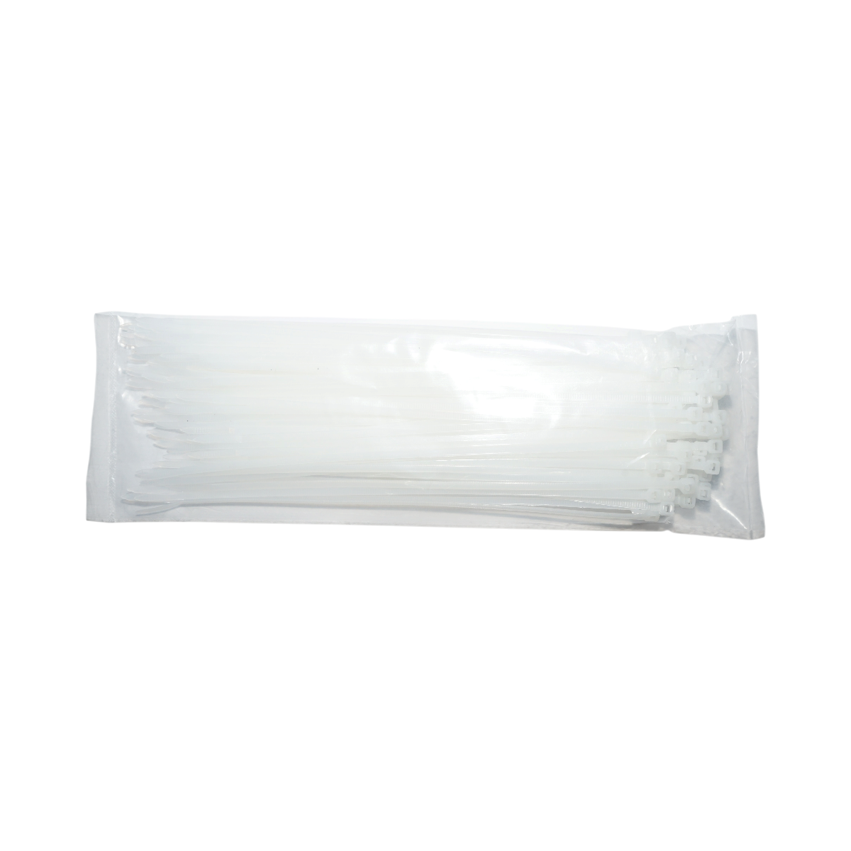 Longroad fehér műanyag kábelkötegelő 3.6x250mm 100 db/szett