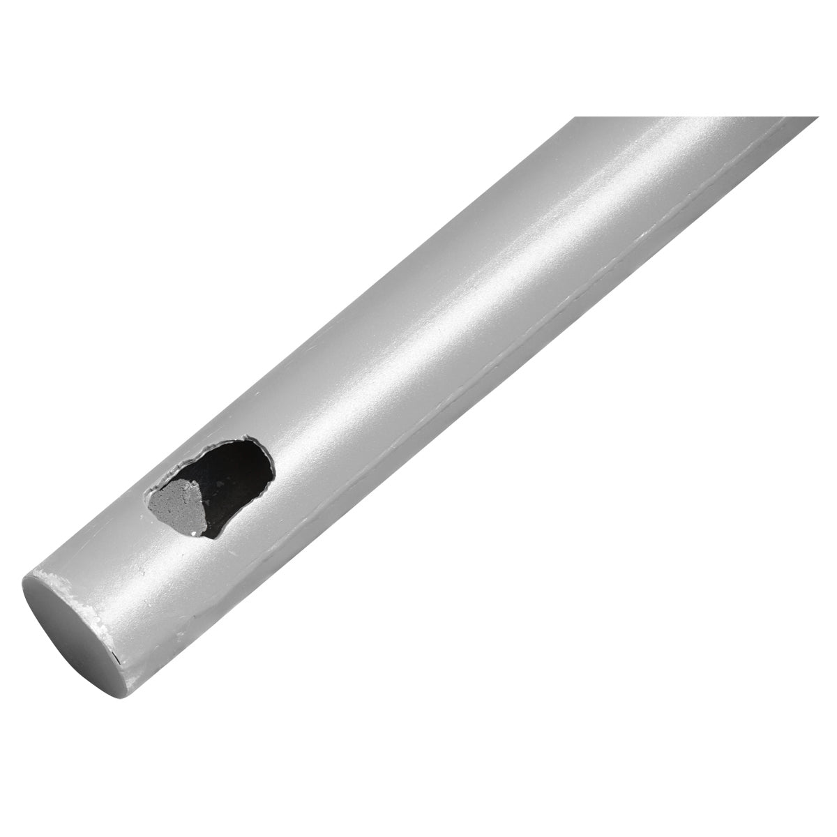 6m-es kúpos oszlop vízszintes karral közvilágításhoz