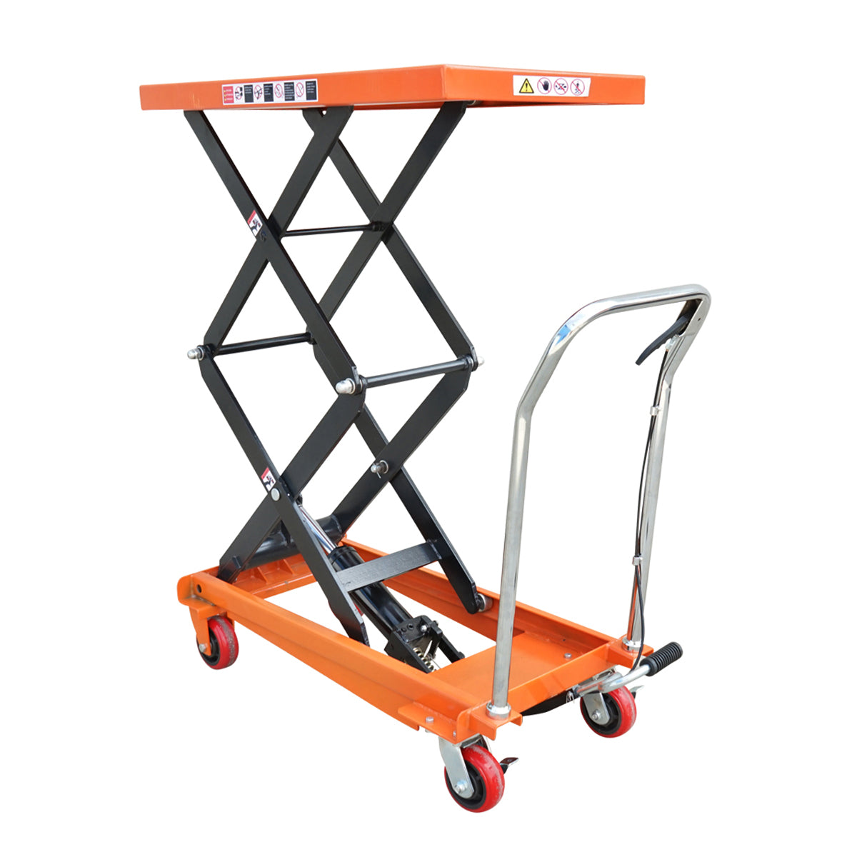Hidraulikus mobil munkaasztal 350 kg magasság 1300 mm (ollós)