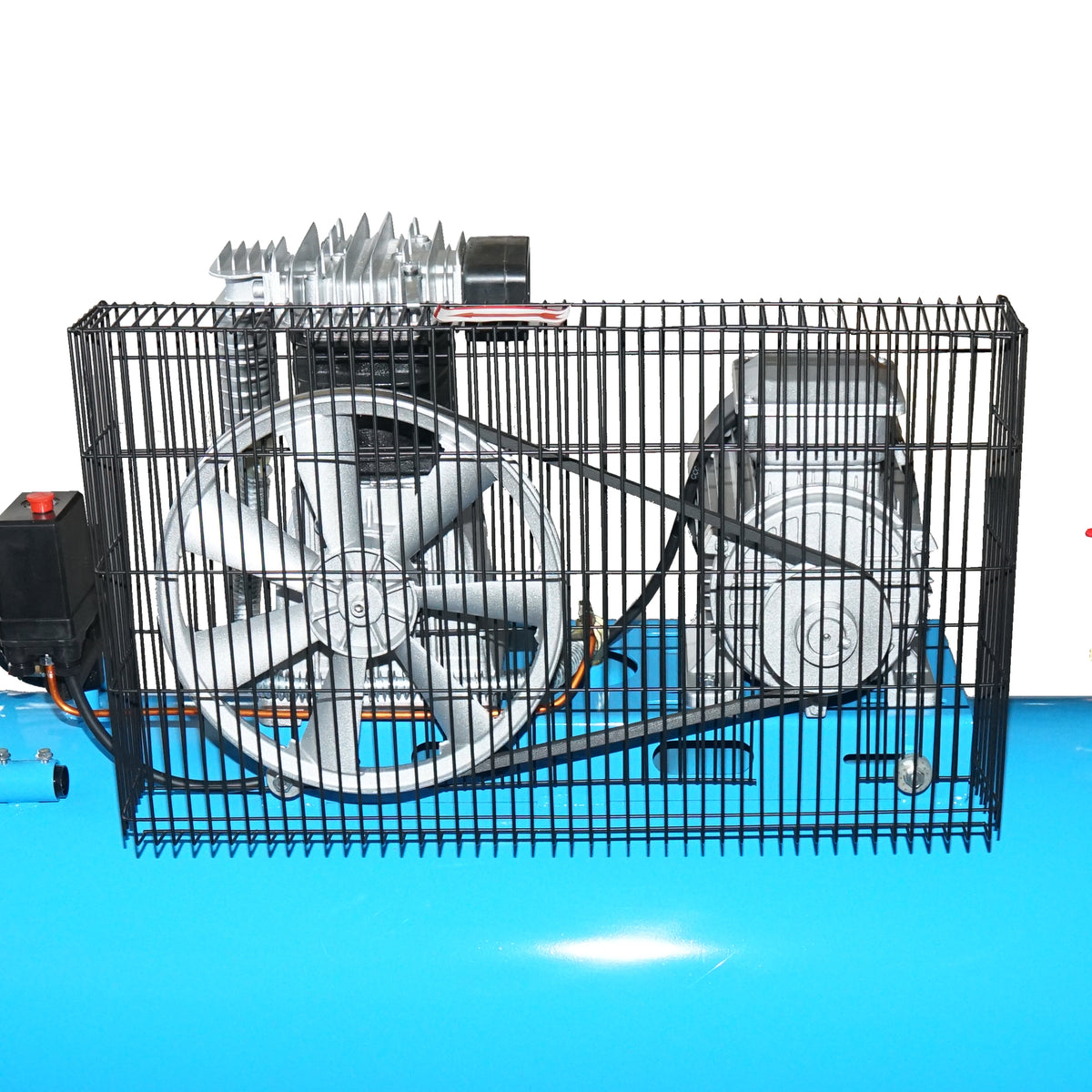 Légkompresszor 380V, 200L, teljesítmény 3kW/4CP maximális nyomás 8 Bar, áramlás 250L/min Breckner Germany