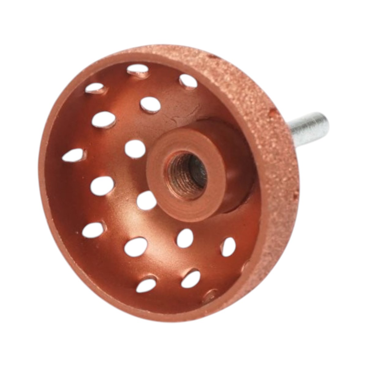 Polírozó sapka gumiabroncsokhoz 50mm, szemcseméret 65, 3/8 inch szár