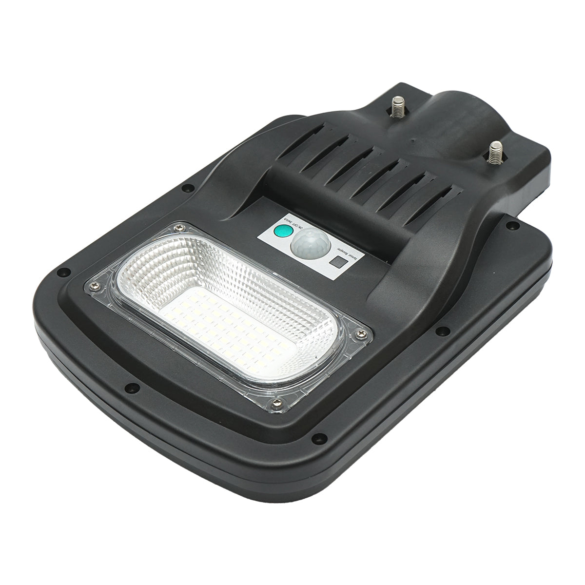 Napelemes LED utcai lámpa 50W, 6500K, IP65, napelemmel, mozgásérzékelővel és távirányítóval Breckner Germany